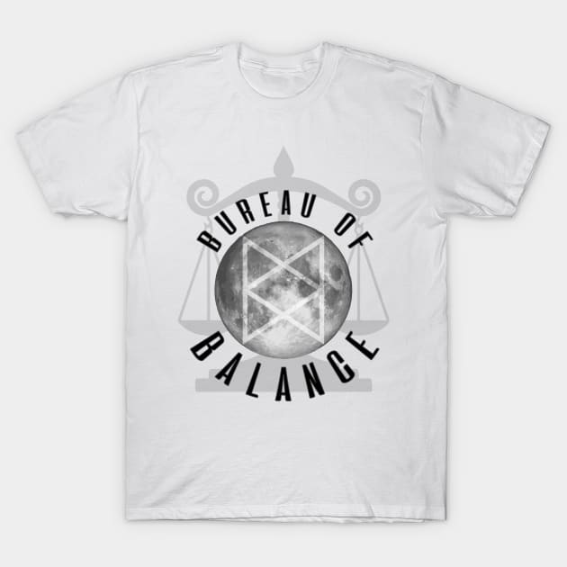 Bureau of Balance T-Shirt by thighhighsenpai